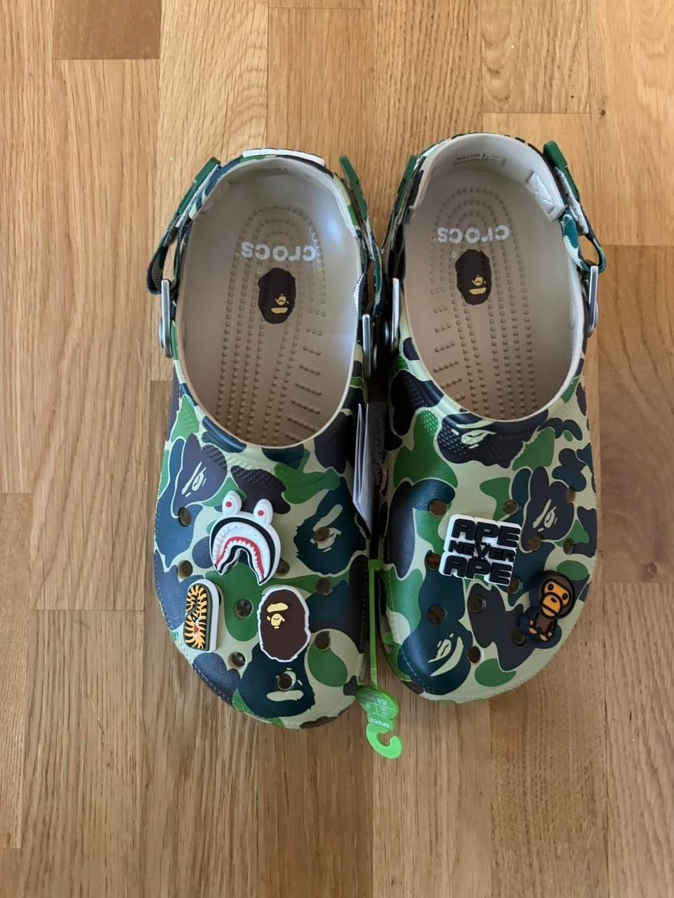Crocs bape vert