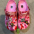 Crocs bape rose